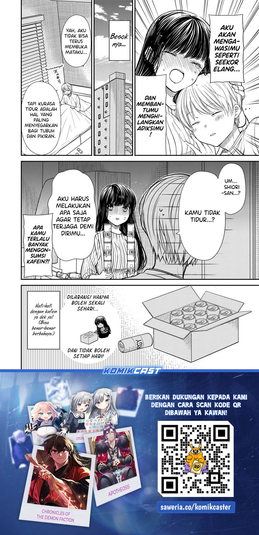 Danshi Koukousei wo Yashinaitai Onee-san no Hanashi chapter 324